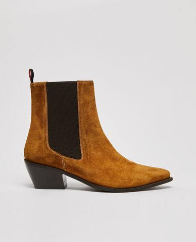  MAX&Co. - Giày boots nữ đế vừa mũi nhọn 