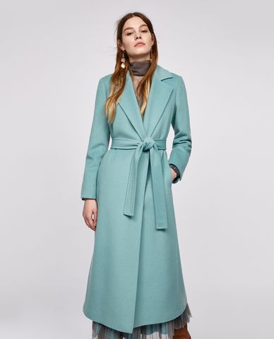  MAX&Co. - Áo măng tô nữ phối thắt lưng Mid Length Wrap 