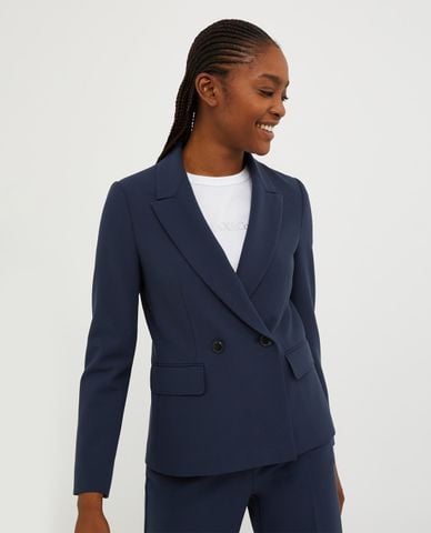  MAX&Co. - Áo khoác blazer tay dài hai hàng nút phối túi nắp gập Batik 