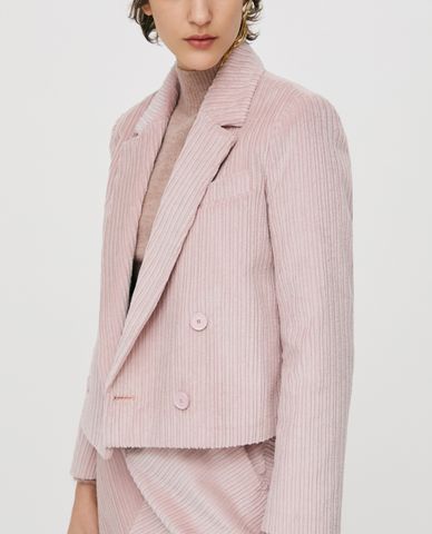  MAX&Co. - Áo blazer nữ phom ngắn Cropped Corduroy 