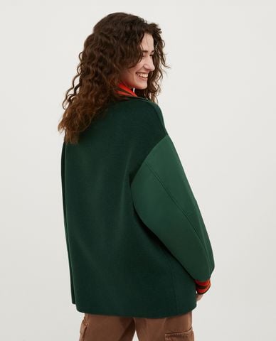  MAX&Co. - Áo khoác bomber cổ bẻ cách điệu Canneti 