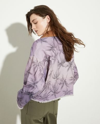  MAX&Co. - Áo khoác croptop nữ cổ bẻ tay dài Stante 