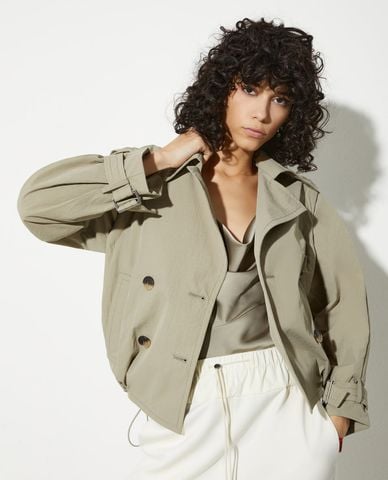  MAX&Co. - Áo khoác hai hàng nút nữ cổ bẻ Romeo 