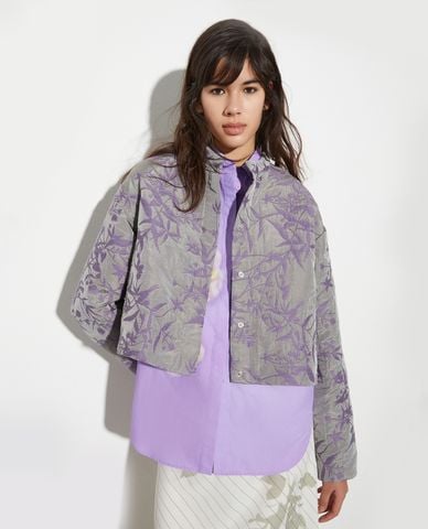  MAX&Co. - Áo khoác một hàng nút nữ cổ tròn tay dài Marte 