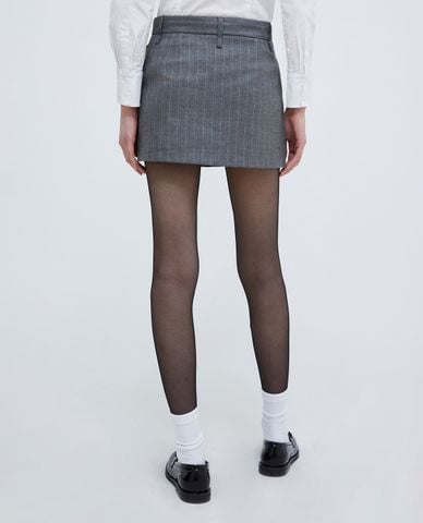  MAX&Co. - Chân váy chữ A mini hoạ tiết caro Jokey 