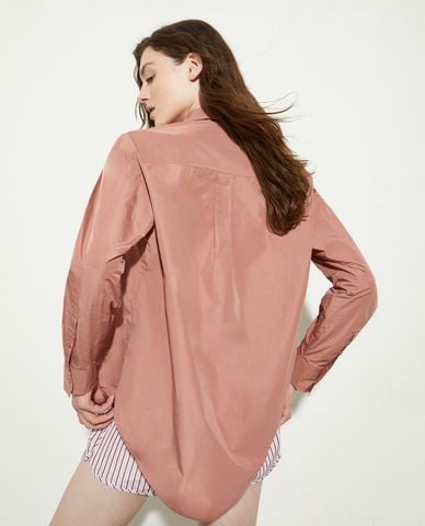  MAX&Co. - Áo sơ mi nữ cổ bẻ tay dài Tequila 