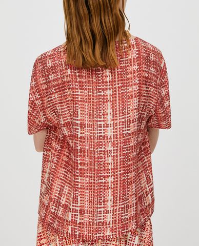  MAX&Co. - Áo kiểu nữ ngắn tay Flowy Fabric 