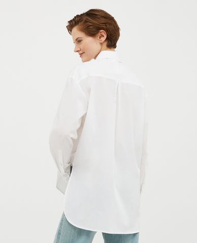  MAX&Co. - Áo sơ mi cổ bẻ tay dài phối hình vẽ tay Lambert 