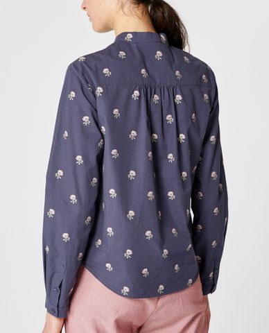  MAX&Co. - Áo sơ mi nữ cổ trụ tay dài 