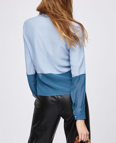  MAX&Co. - Áo sơ mi nữ tay dài Sheer Details 