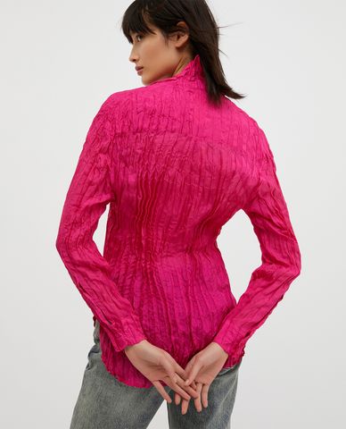  MAX&Co. - Áo sơ mi cổ V tay dài phối bèo nhún Bernard 