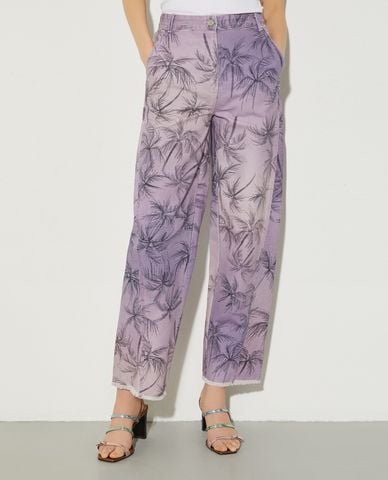  MAX&Co. - Quần nữ ống rộng họa tiết Monile 