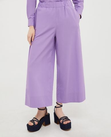  MAX&Co. - Quần ống rộng lưng cao bo thun Ivo 