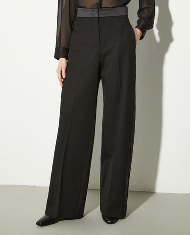  MAX&Co. - Quần nữ ống rộng lưng cao Gigante 