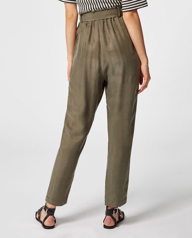  MAX&Co. - Quần kiểu nữ lưng cao phối thắt lưng Dino 