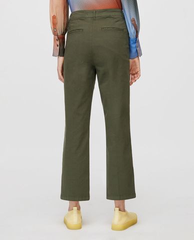  MAX&Co. - Quần kiểu nữ phom suông Gabardine Cigarette 