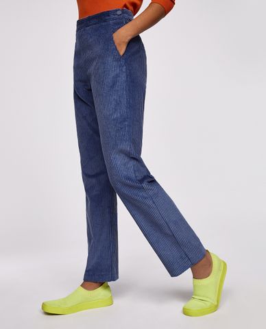  MAX&Co. - Quần kiểu nữ phom suông Corduroy 