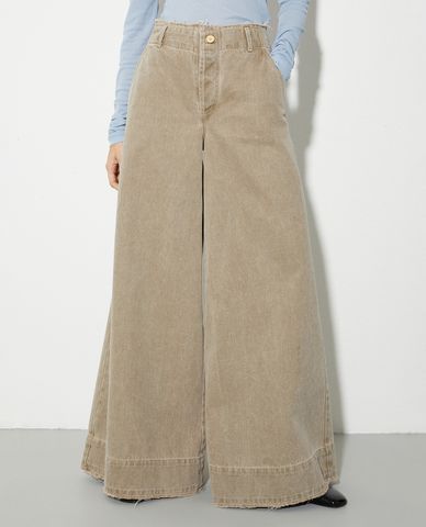  MAX&Co. - Quần jeans nữ ống rộng Imbarco 