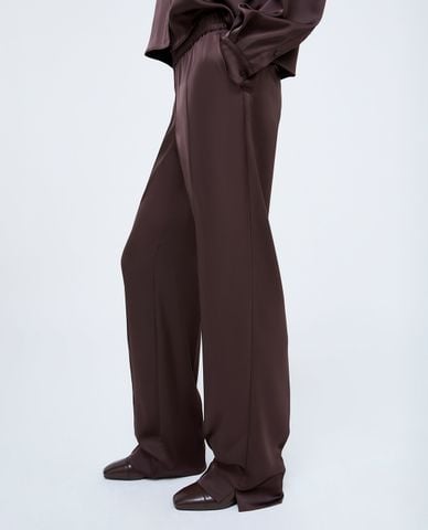  MAX&Co. - Quần nữ ống rộng lưng thun thời thượng Elmi 