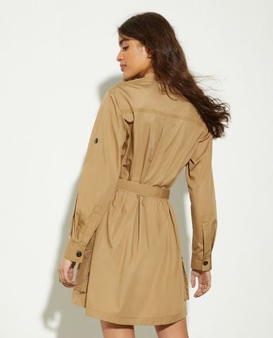  MAX&Co. - Đầm sơ mi mini phối túi hộp Fama 