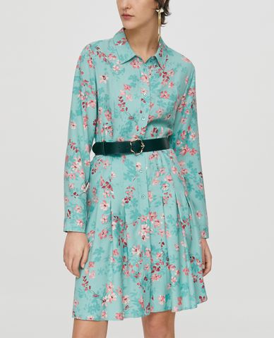  MAX&Co. - Đầm mini sơ mi tay dài Floral Sablé 