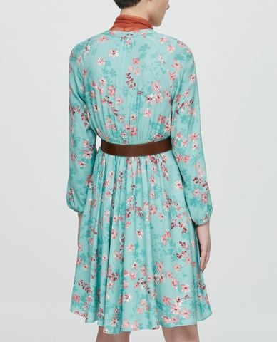  MAX&Co. - Đầm mini tay dài cổ V Floral Sablé 