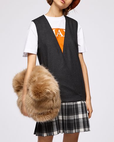  MAX&Co. - Đầm mini cổ V sát nách Divieto 