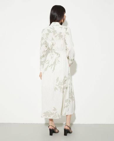  MAX&Co. - Đầm sơ mi midi tay dài kẻ sọc Miccia 