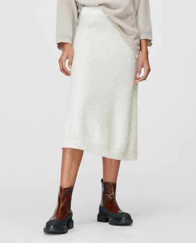  MAX&Co. - Chân váy midi dệt kim Tweed Kinit 