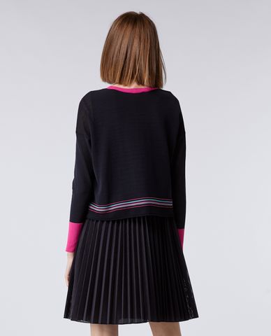  MAX&Co. - Đầm mini xếp li 2 trong 1 Domino 