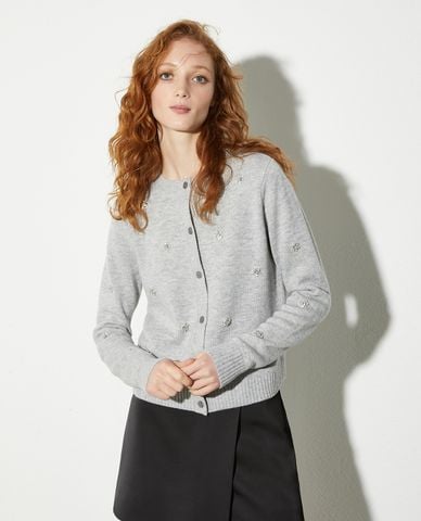  MAX&Co. - Áo khoác cardigan cổ tròn tay dài Mela 