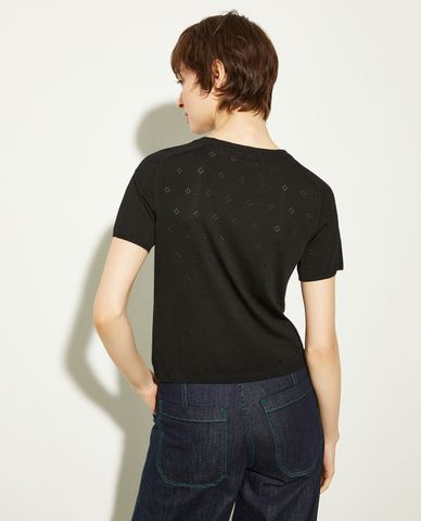  MAX&Co. - Áo thun nữ cổ tròn tay ngắn Arcella 