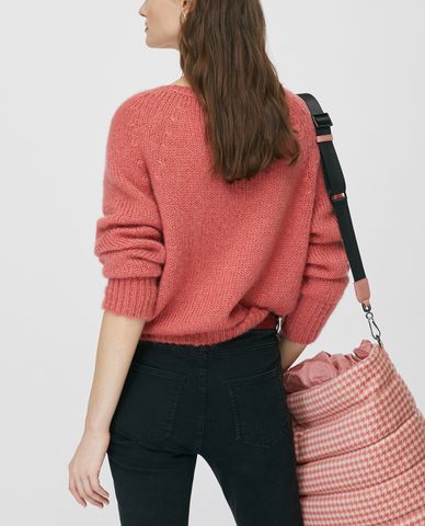  MAX&Co. - Áo len nữ tay dài cổ thuyền Mohair 