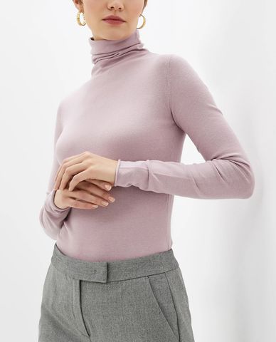  MAX&Co. - Áo len nữ phom ôm cổ lọ Doratuna 