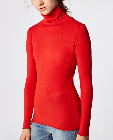  MAX&Co. - Áo len nữ cổ lọ tay dài Dogma 