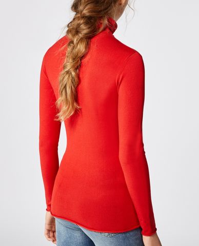  MAX&Co. - Áo len nữ cổ lọ tay dài Dogma 