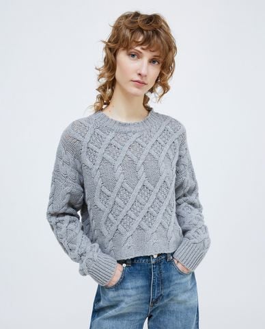  MAX&Co. - Áo sweater nữ phom croptop Ape 
