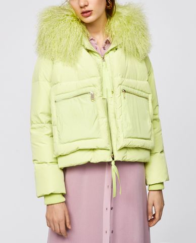  MAX&Co. - Áo khoác phao nữ phối lông Diapason 