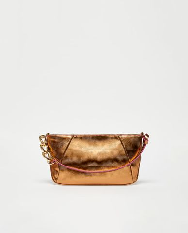  MAX&Co. - Túi xách phom chữ nhật phối mắc xích kèm hạt đá Mailhug 