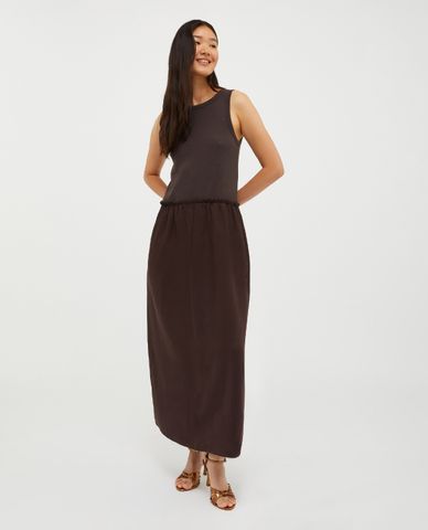  MAX&Co. - Đầm sát nách midi cổ tròn Melle 