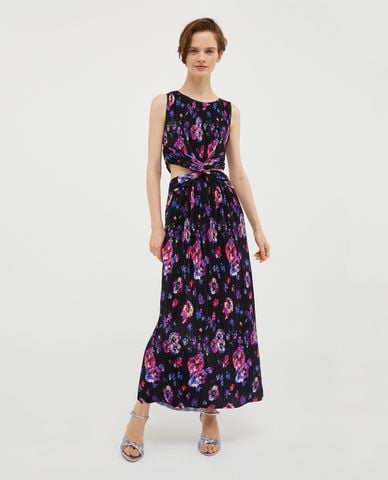  MAX&Co. - Đầm cut out sát nách maxi phối hoạ tiết Cabiria 