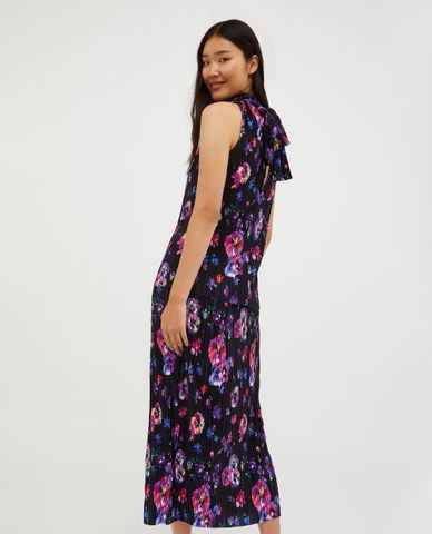  MAX&Co. - Set áo sát nách và váy midi xếp li phối hoạ tiết Marocco 