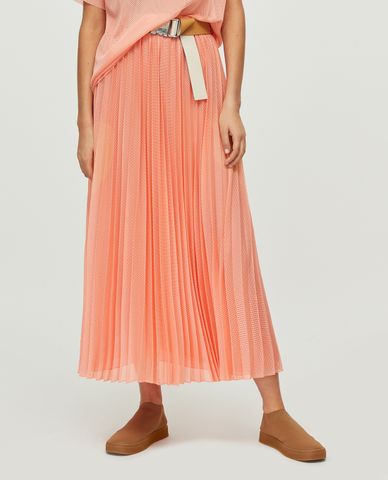  MAX&Co. - Chân váy midi xếp li Pleated Techno Mesh 