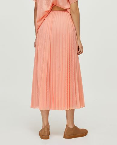  MAX&Co. - Chân váy midi xếp li Pleated Techno Mesh 