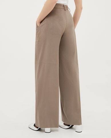  MAX&Co. - Quần ống rộng lưng cao phối túi Canter 