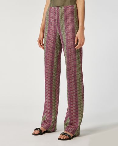  MAX&Co. - Quần kiểu nữ lưng cao phom suông thời trang 