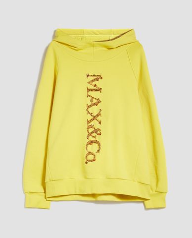  MAX&Co. - Áo sweatshirt nữ tay dài cổ cao Embroidered 