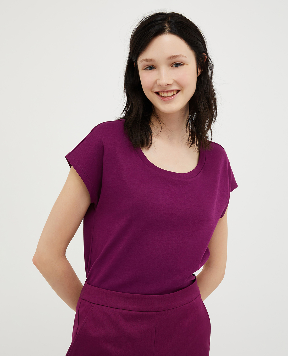 MAX&Co. - Áo thun cổ tròn tay ngắn Maldive2