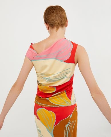  MAX&Co. - Áo kiểu nữ phom ôm lệch vai Elodia 