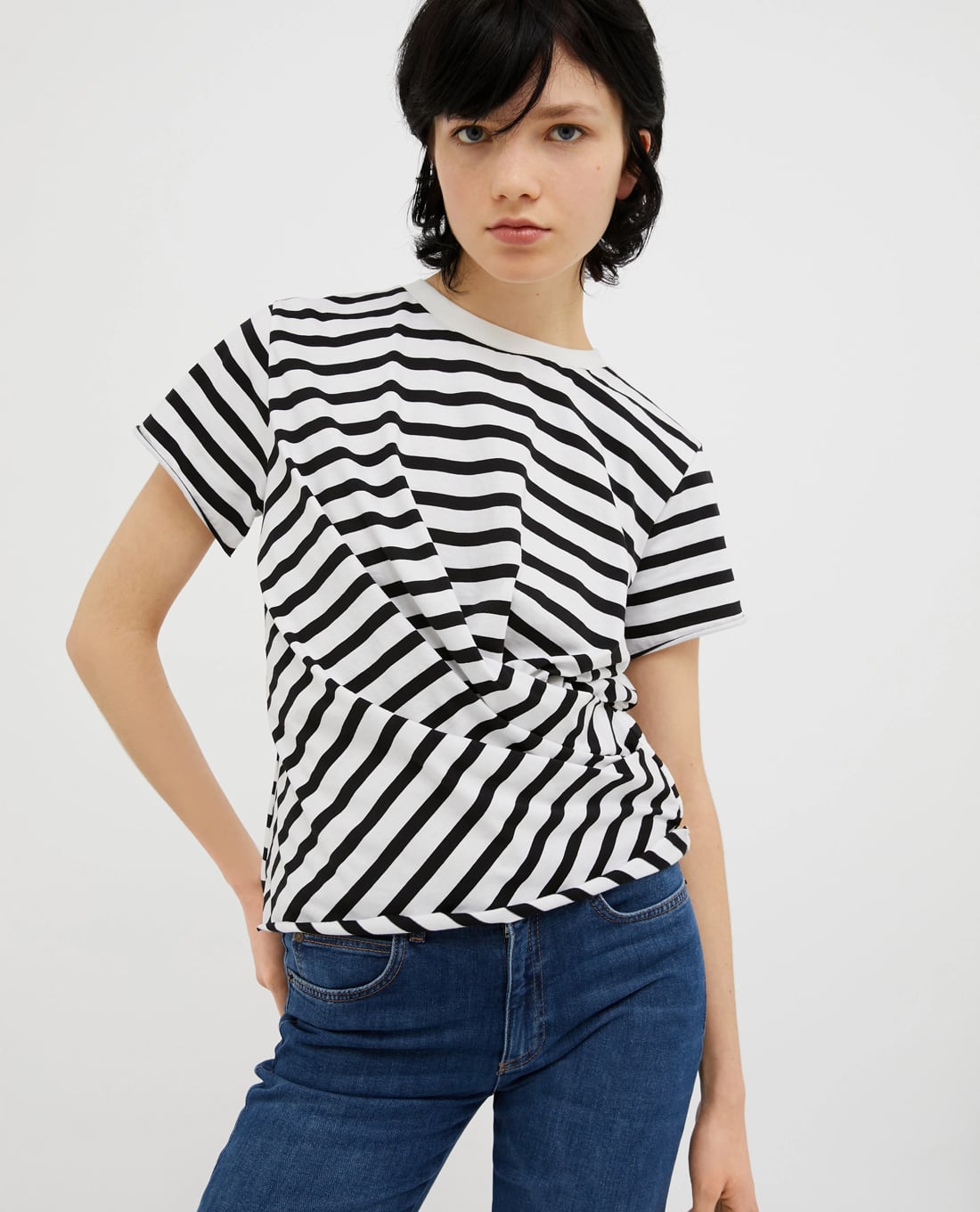 MAX&Co. - Áo thun nữ cổ tròn tay ngắn Agadir